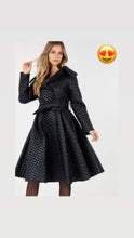 Load image into Gallery viewer, Quilted Swing Coat
