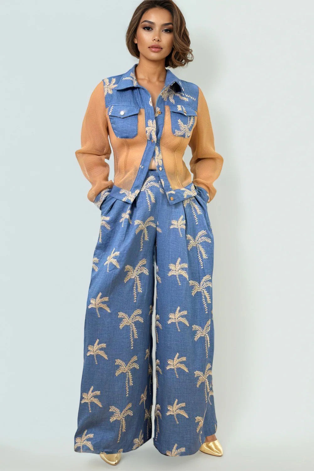 Palm Beach- Pant Set
