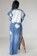 Load image into Gallery viewer, No Strings Attached| Denim Cardigan
