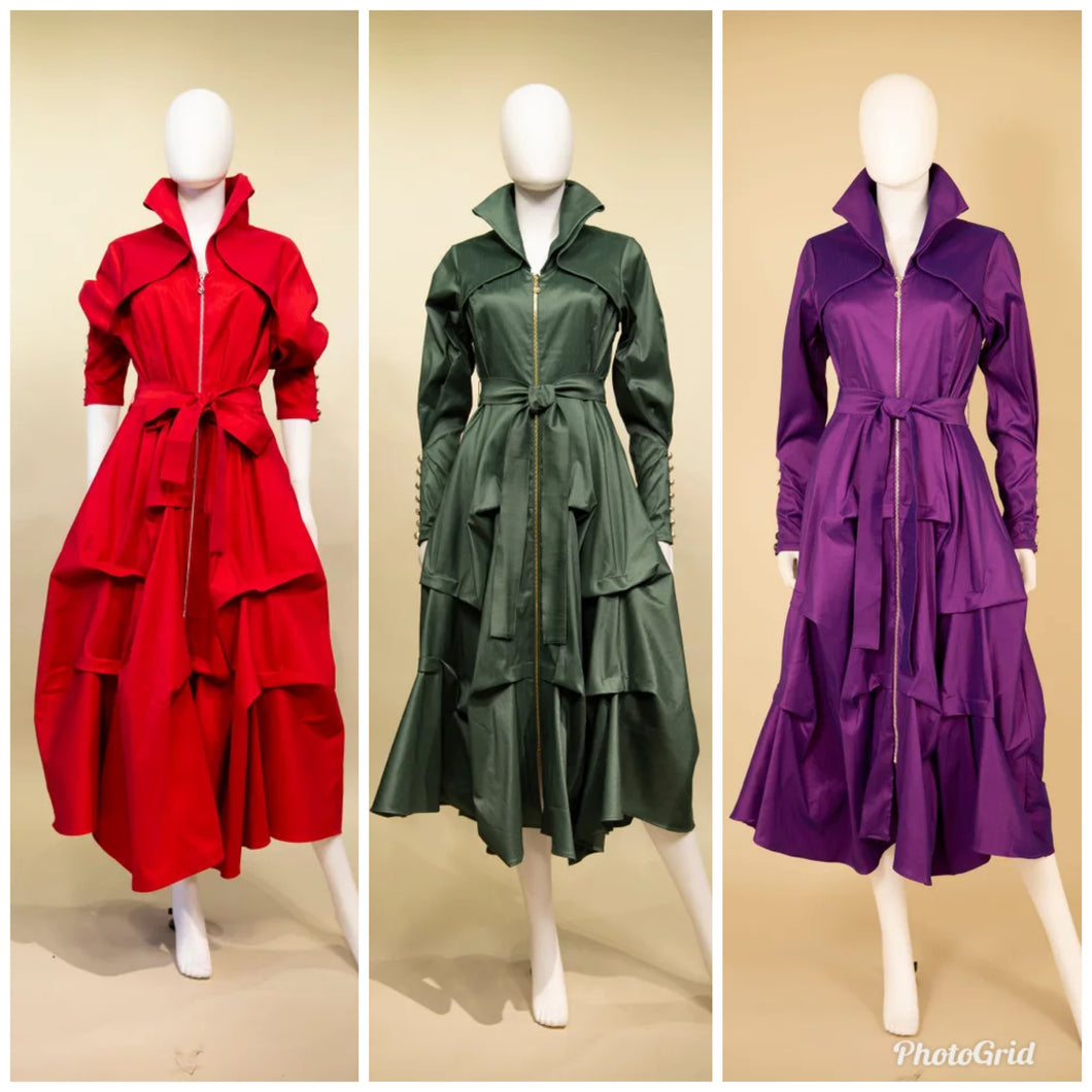 Duppioni | Coat Dress