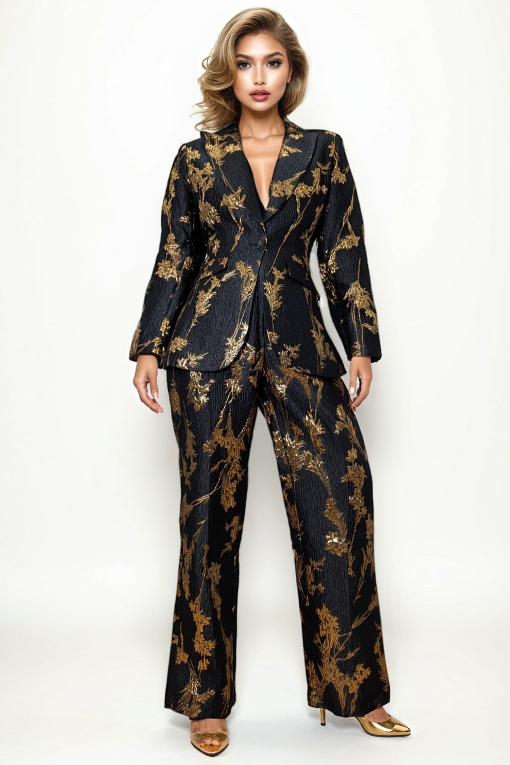 The Gold Standard| Pant suit