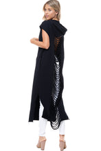 Load image into Gallery viewer, Back Out Hooded| Dress
