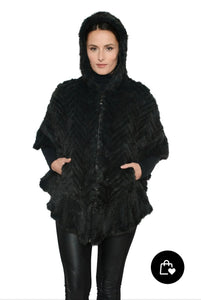Knitted Mink| Cape