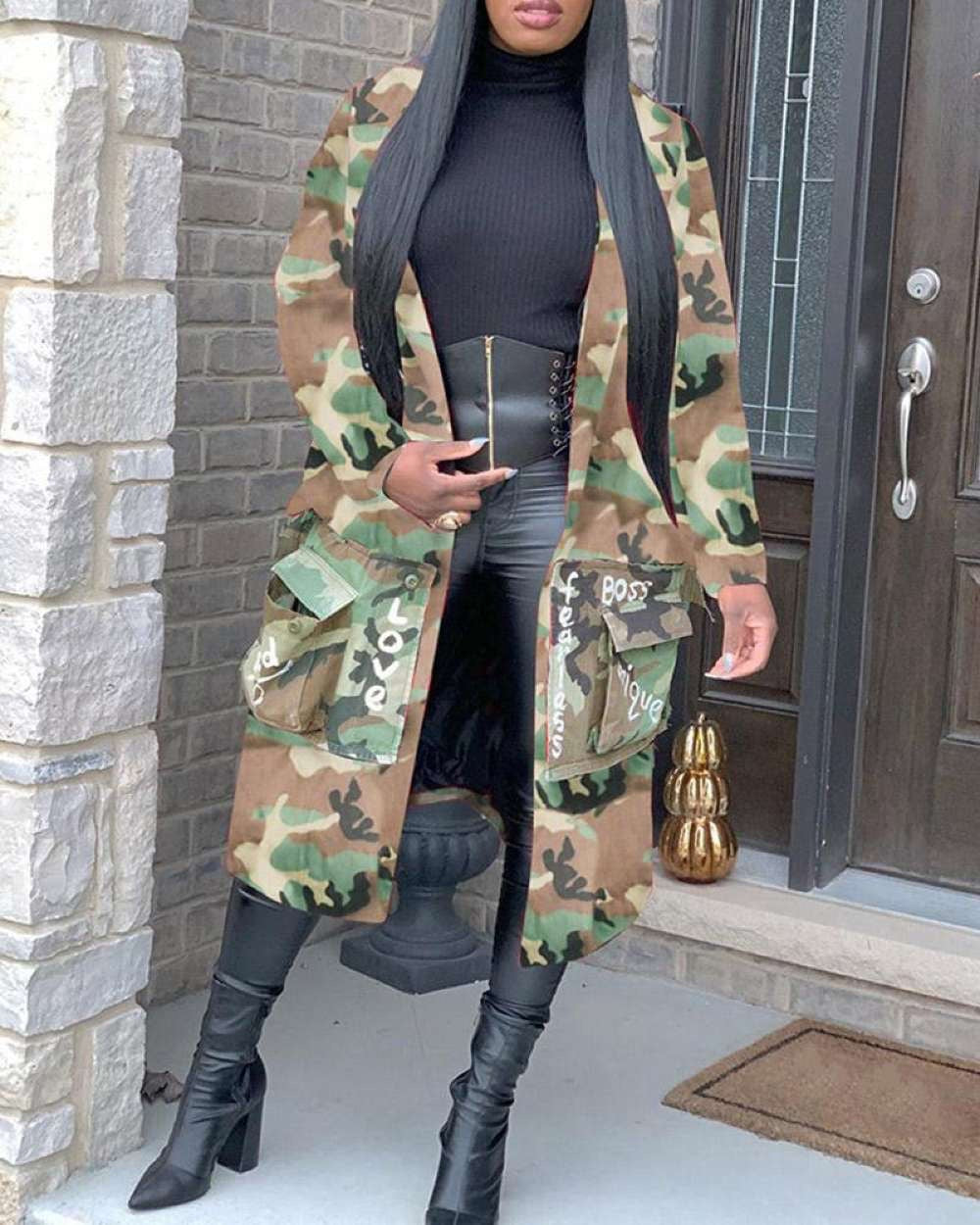 Nothing Like a Sistah| Camo Duster